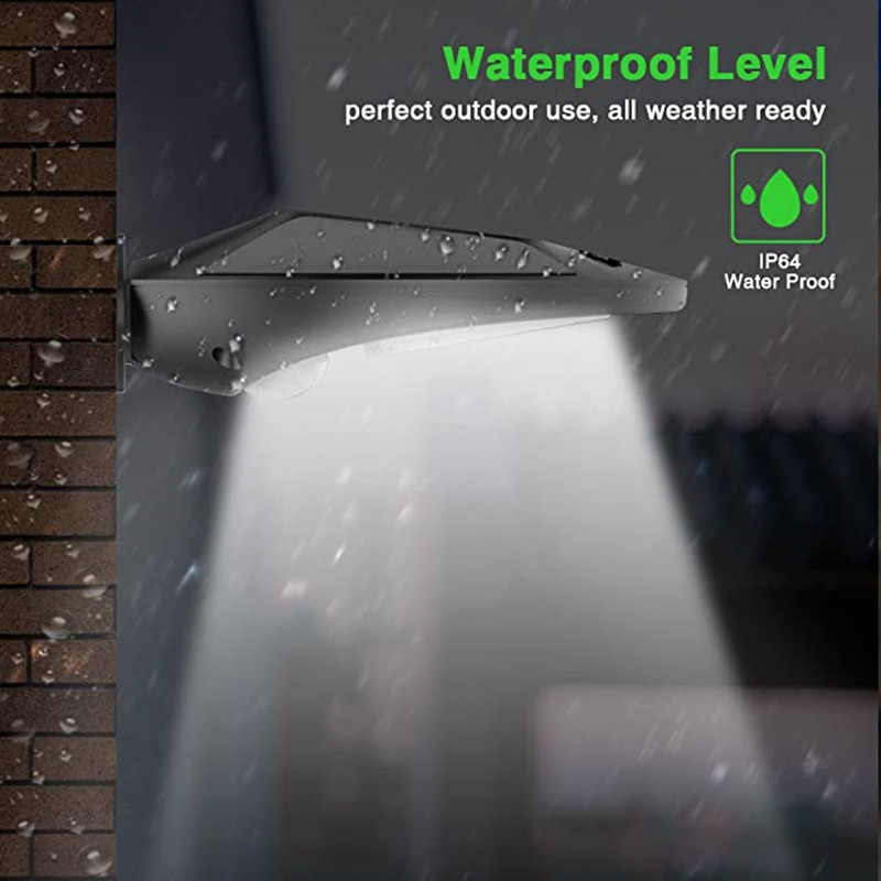 Home Security Yard Sensors - الطاقة الشمسية PIR استشعار الحركة الجدار