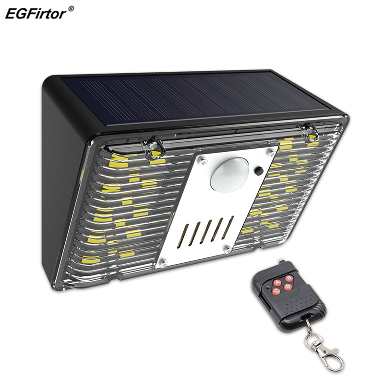 Home Security Yard Sensors - EGFirtor الشمسية ضوء إنذار مصباح التحكم