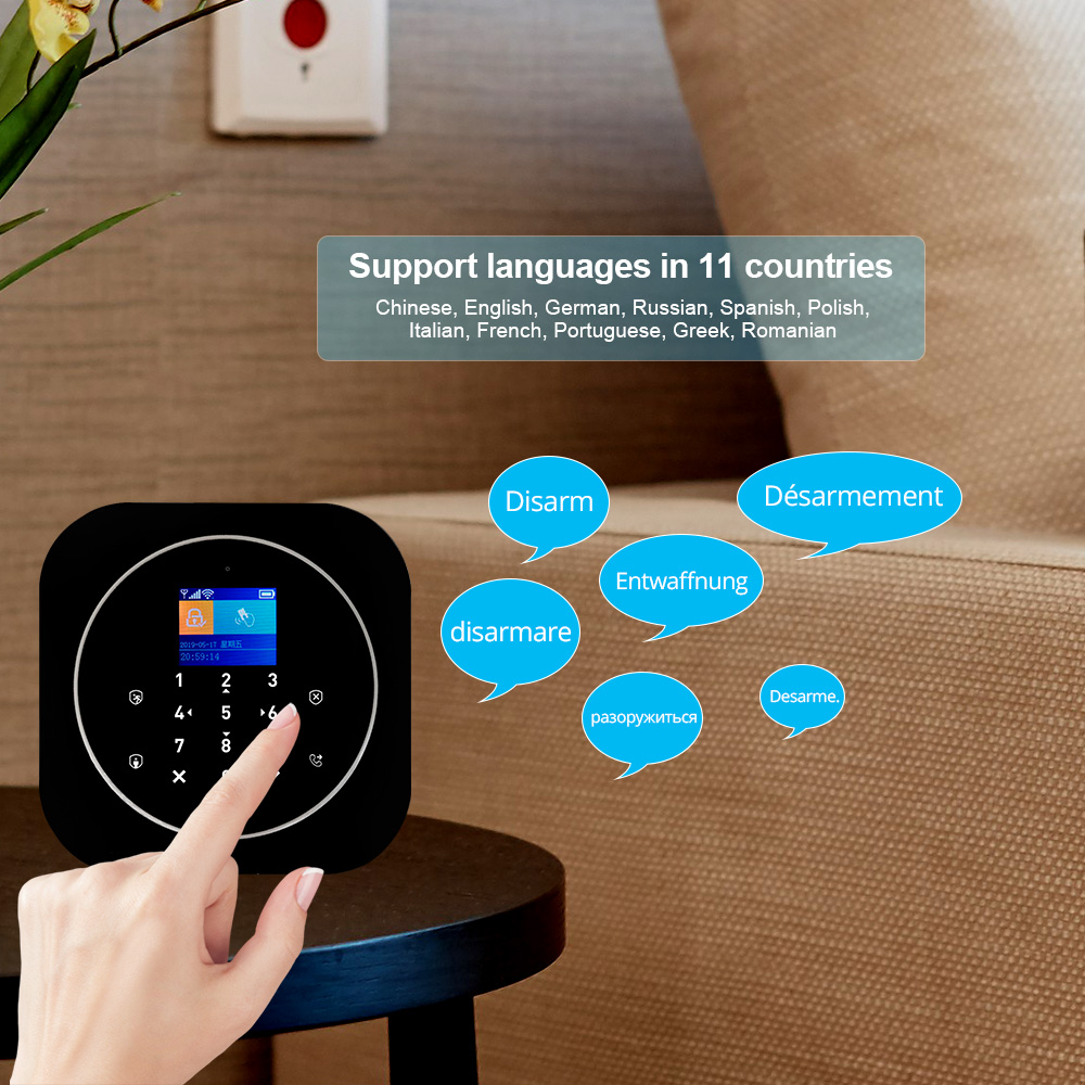 KERUI G12 2G Wifi نظام إنذار م - مراجعة Home Security No Wifi وسعره