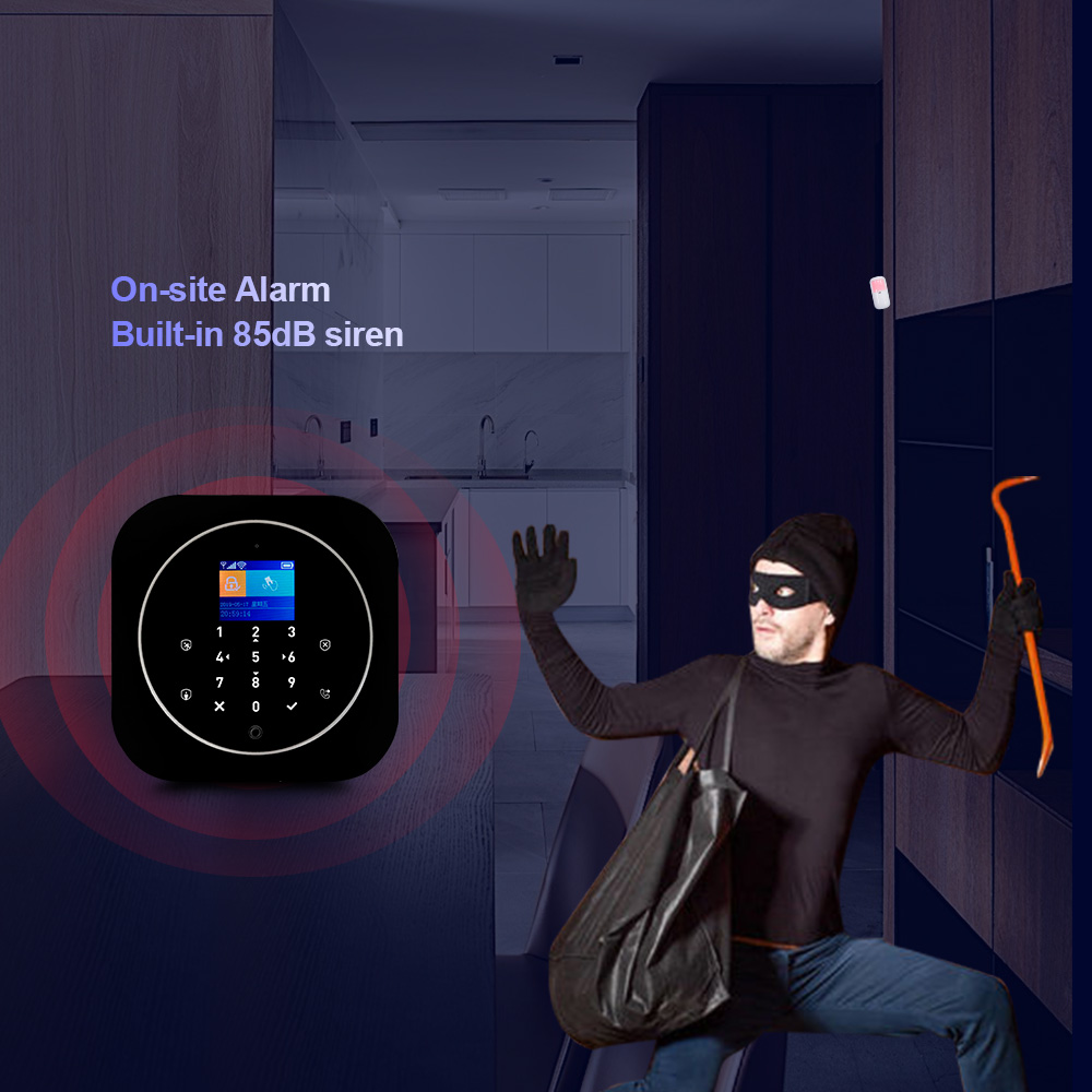 KERUI G12 2G Wifi نظام إنذار م - مراجعة Home Security No Wifi وسعره