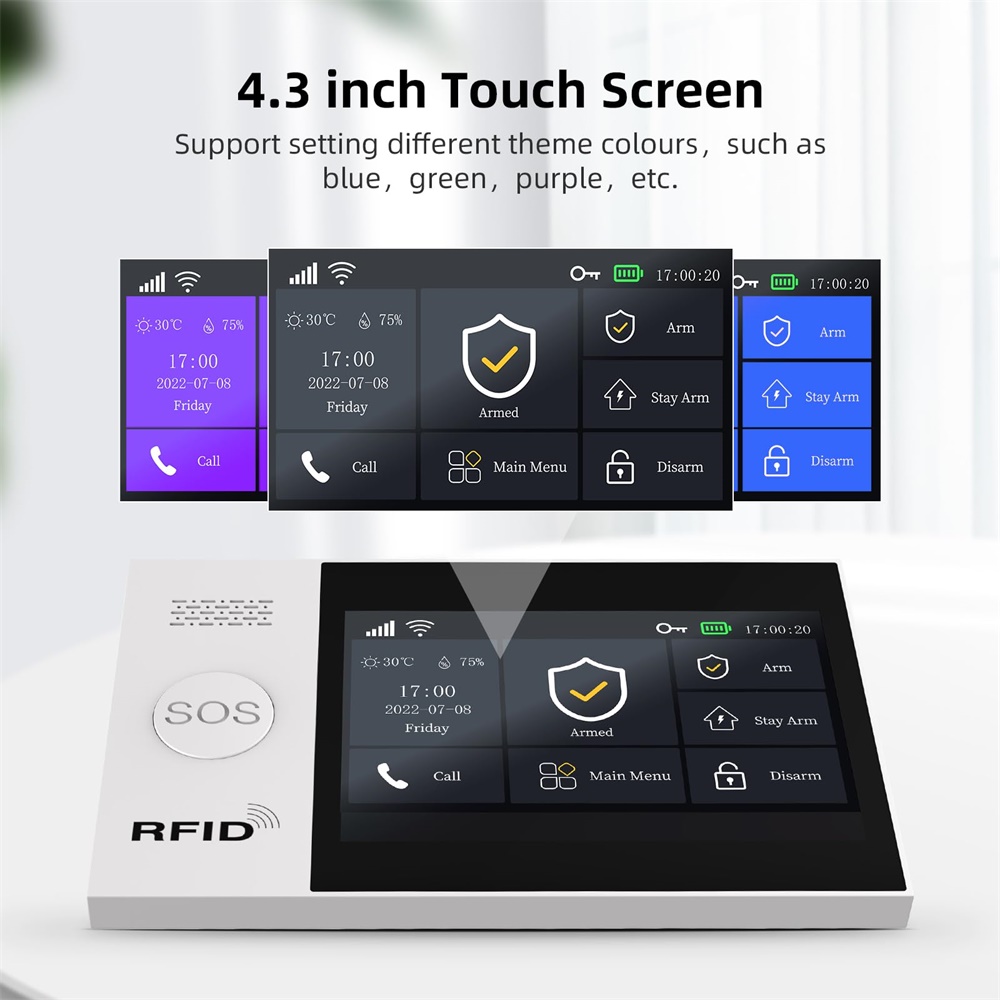 نظام إنذار ذكي بتقنية واي فاي  - مراجعة Home Security No Wifi وسعره