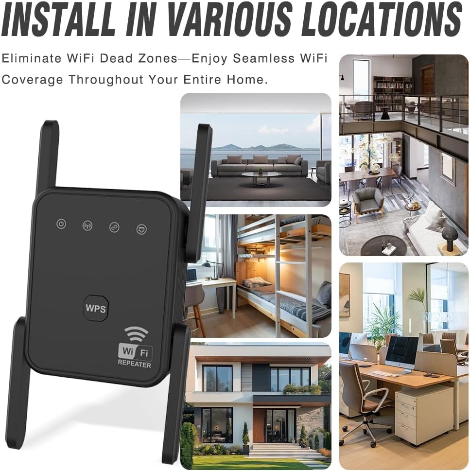 جهاز تقوية إشارة واي فاي جديد  - مراجعة Home Security No Wifi وسعره