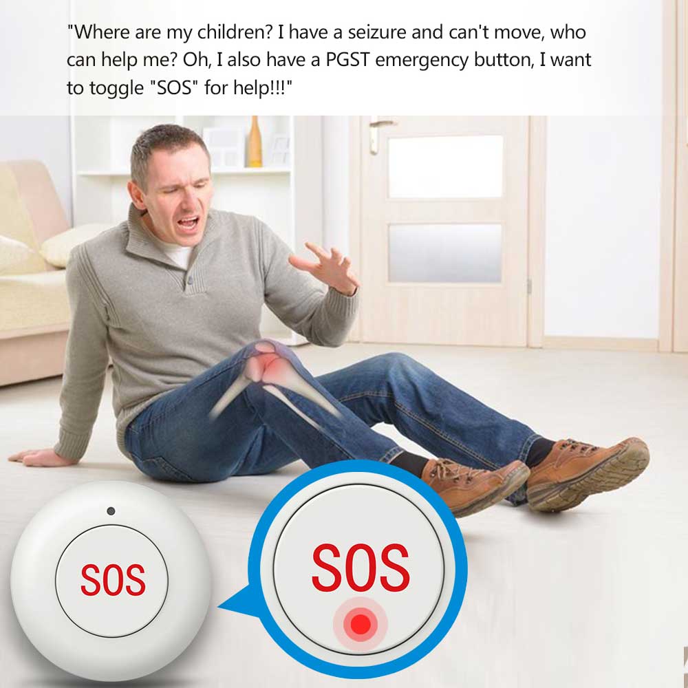 زر SOS لاسلكي ذكي لأمان المنزل - مراجعة Home Security Tools وسعره
