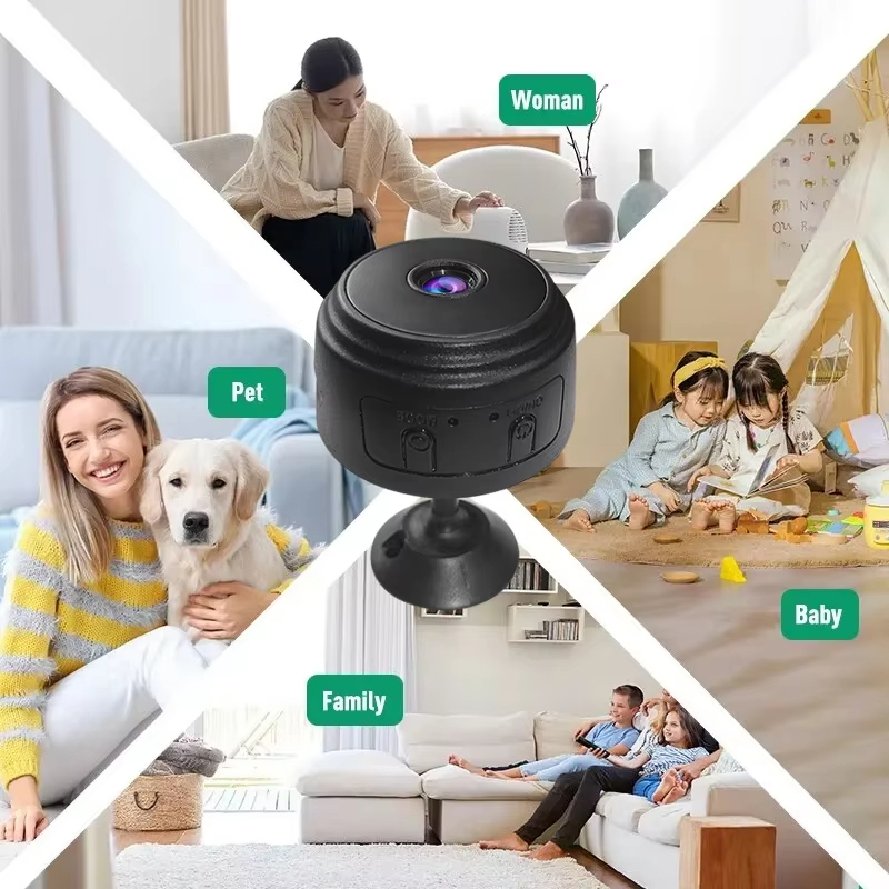 كاميرا أمان لاسلكية A9 ميني وا - مراجعة Home Security No Wifi وسعره