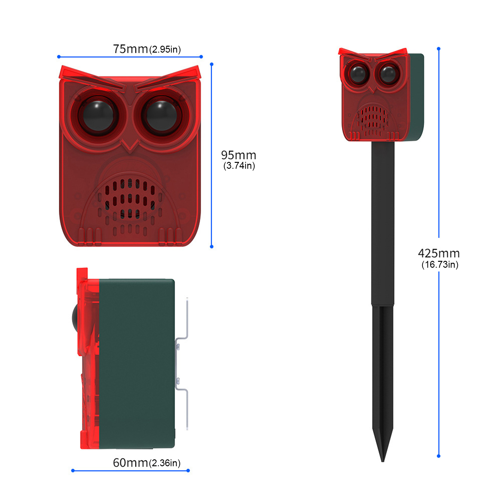 1-3 قطع من أجهزة الإنذار الشمس - مراجعة Home Security Yard Sensors وسعره