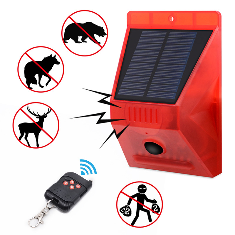 مصباح إنذار أمان يعمل بالطاقة  - مراجعة Home Security Yard Sensors وسعره