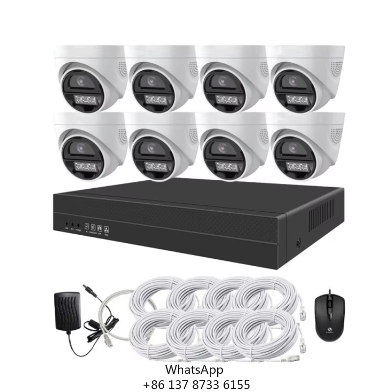 طقم كاميرات مراقبة 4 قنوات و8  - مراجعة Home Security And Camera Systems وسعره