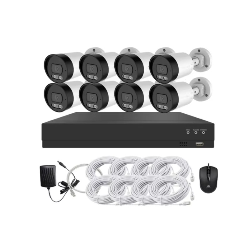 طقم كاميرات مراقبة 4 قنوات و8  - مراجعة Home Security And Camera Systems وسعره