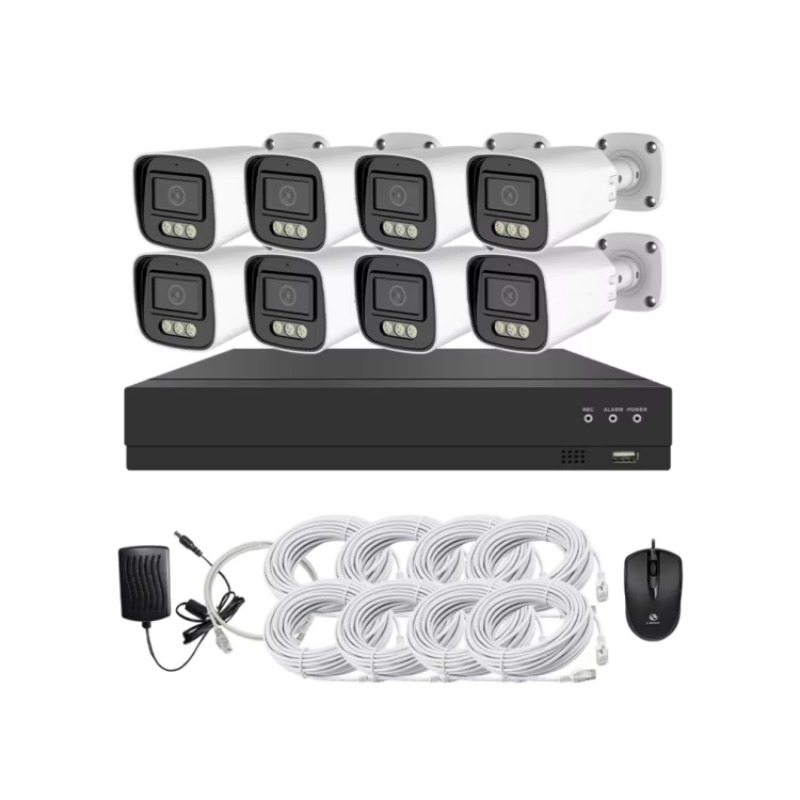 طقم كاميرات مراقبة 4 قنوات و8  - مراجعة Home Security And Camera Systems وسعره