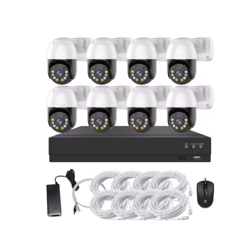 طقم كاميرات مراقبة 4 قنوات و8  - مراجعة Home Security And Camera Systems وسعره