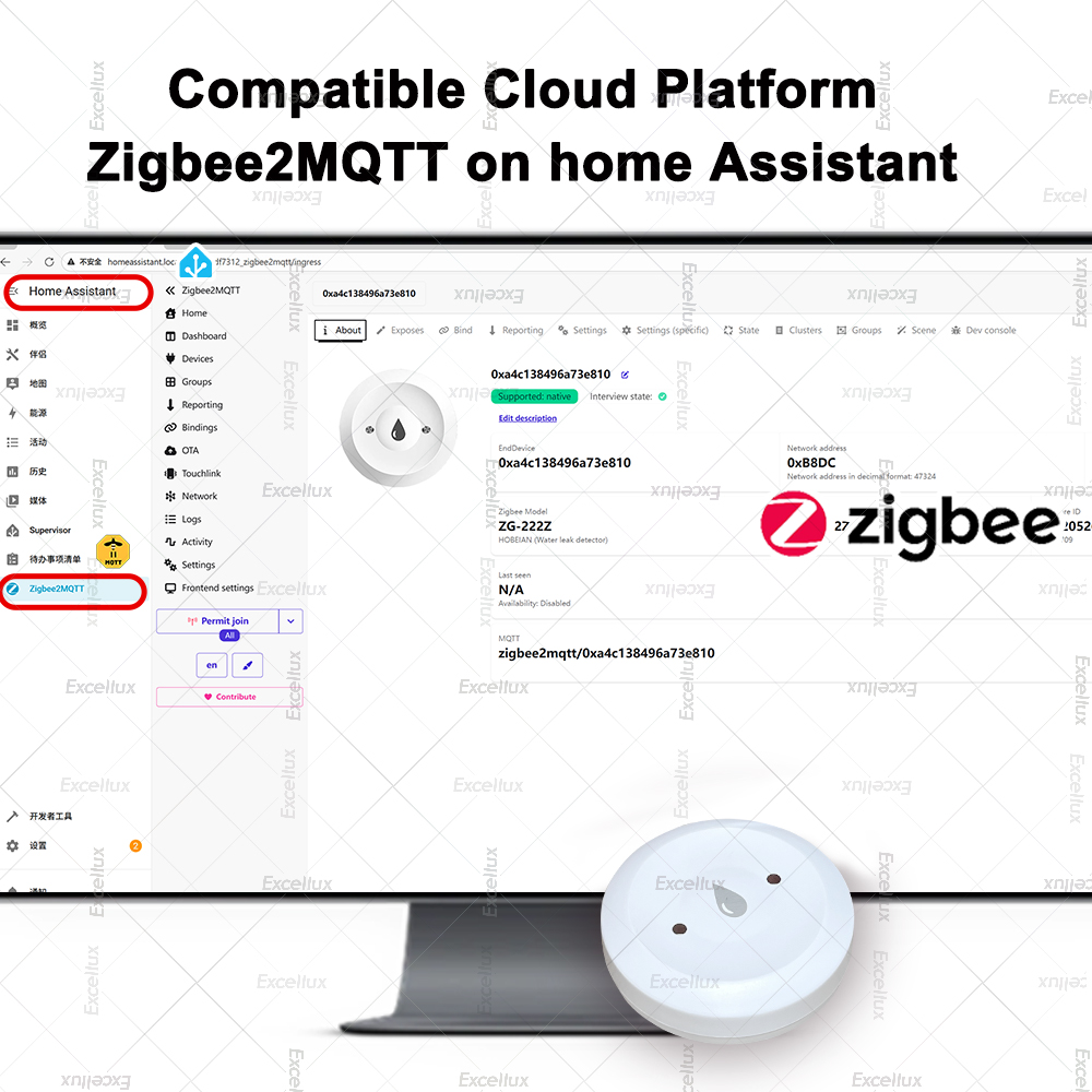 زيجبي كاشف المياه تسرب الاستشع - مراجعة Home Security Tools وسعره