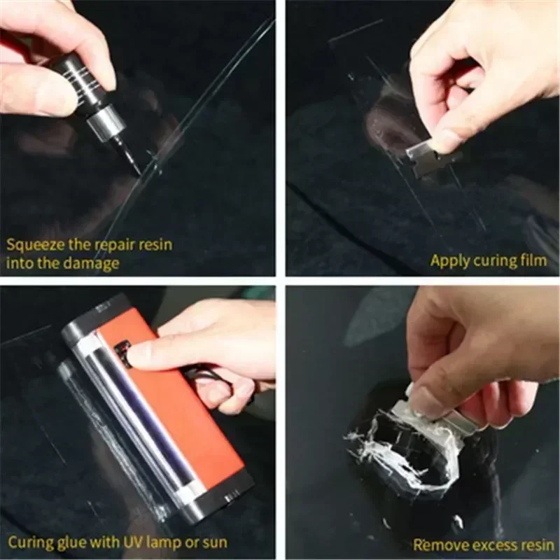 أداة إصلاح زجاج السيارات، طقم  - مراجعة Glass Break Detector وسعره
