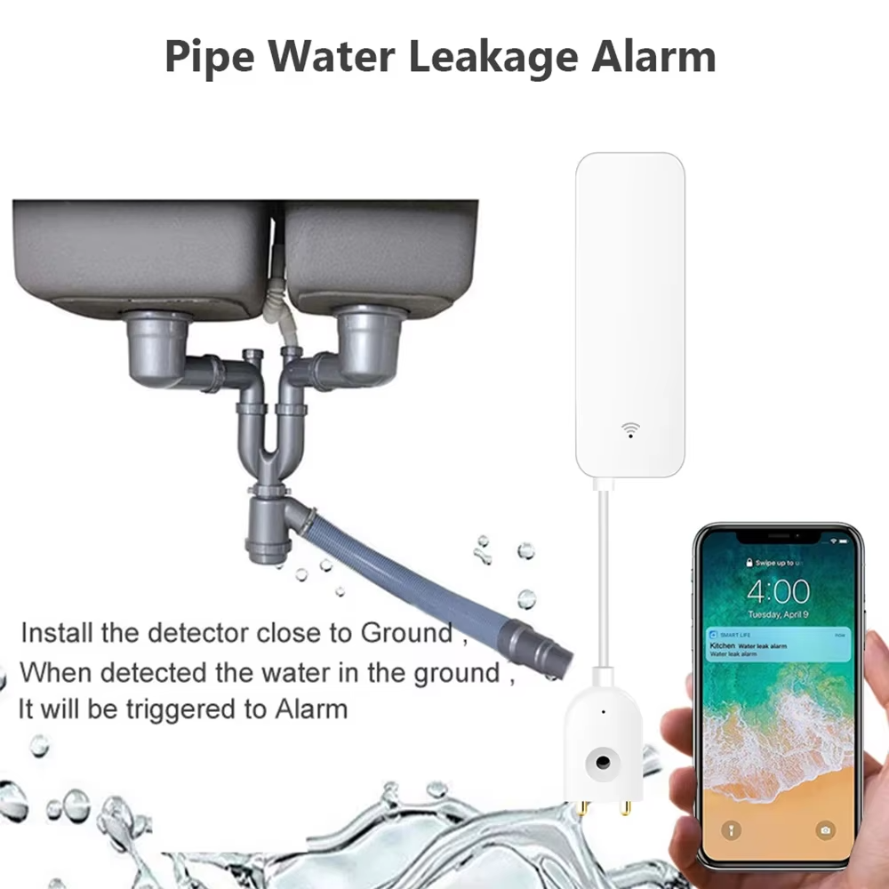 جهاز استشعار تسرب المياه بتقني - مراجعة Home Security Tools وسعره