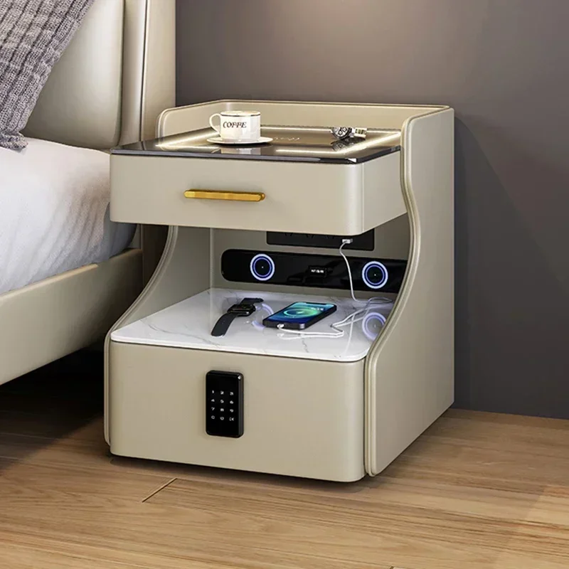 طاولة سرير مريحة مع أدراج، صند - مراجعة Home Security Of America وسعره