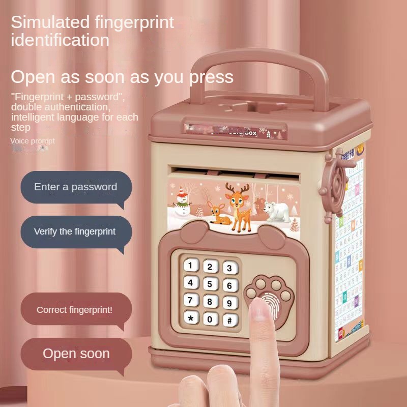 صندوق المال مع بصمة أصبع البنك - مراجعة Safe Box Digital وسعره