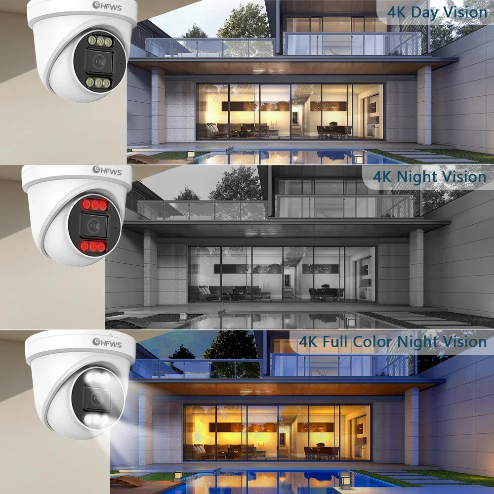 كاميرا مراقبة خارجية IP بدقة 8 - مراجعة Home Security And Camera Systems وسعره