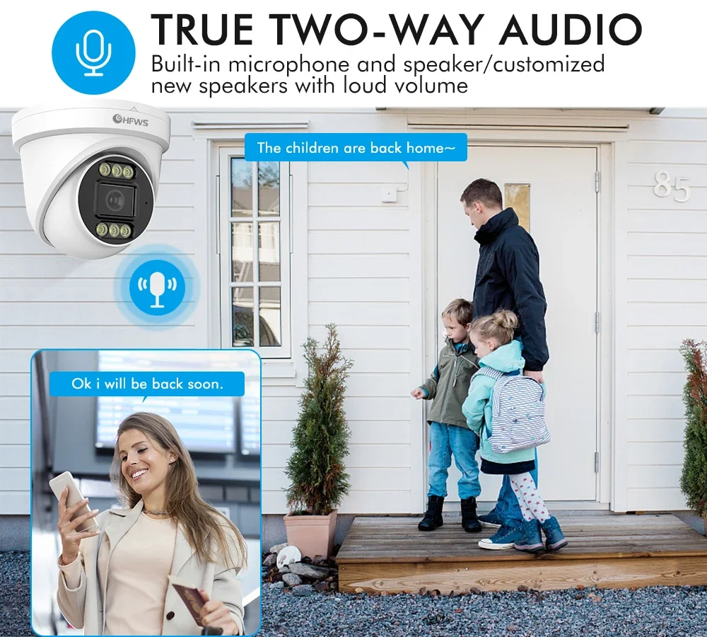 كاميرا مراقبة خارجية IP بدقة 8 - مراجعة Home Security And Camera Systems وسعره