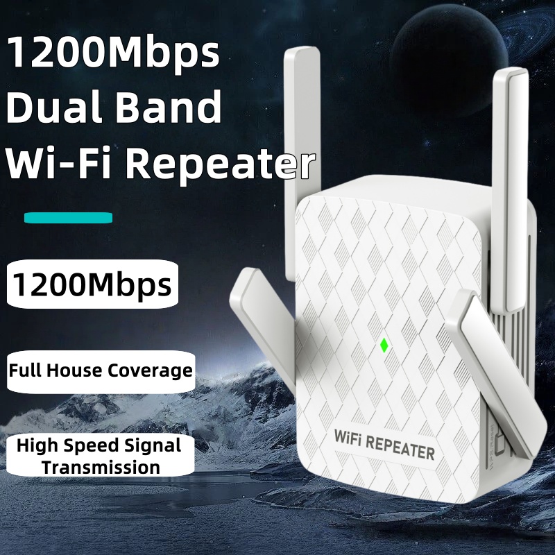 موسع واي فاي لاسلكي 1200 ميجاب - مراجعة Home Security No Wifi وسعره