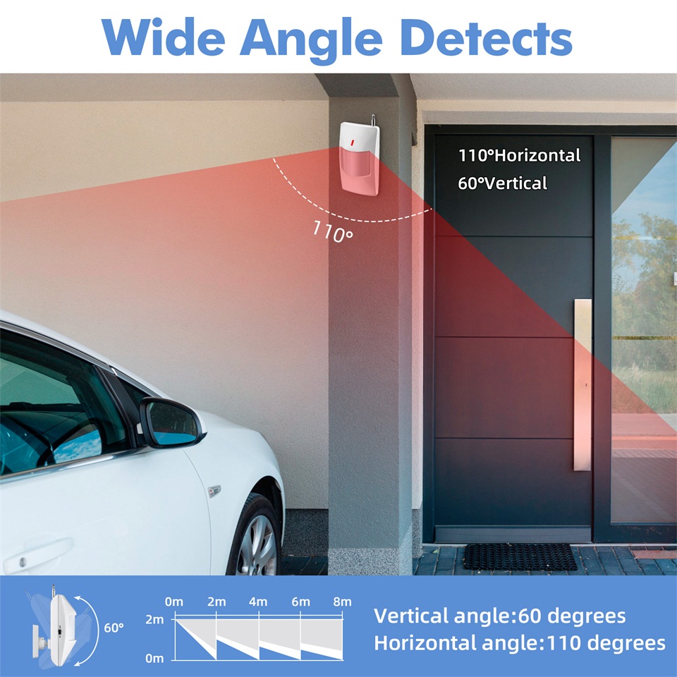 KERUI 120db نظام إنذار صفارة ا - مراجعة Home Security No Wifi وسعره