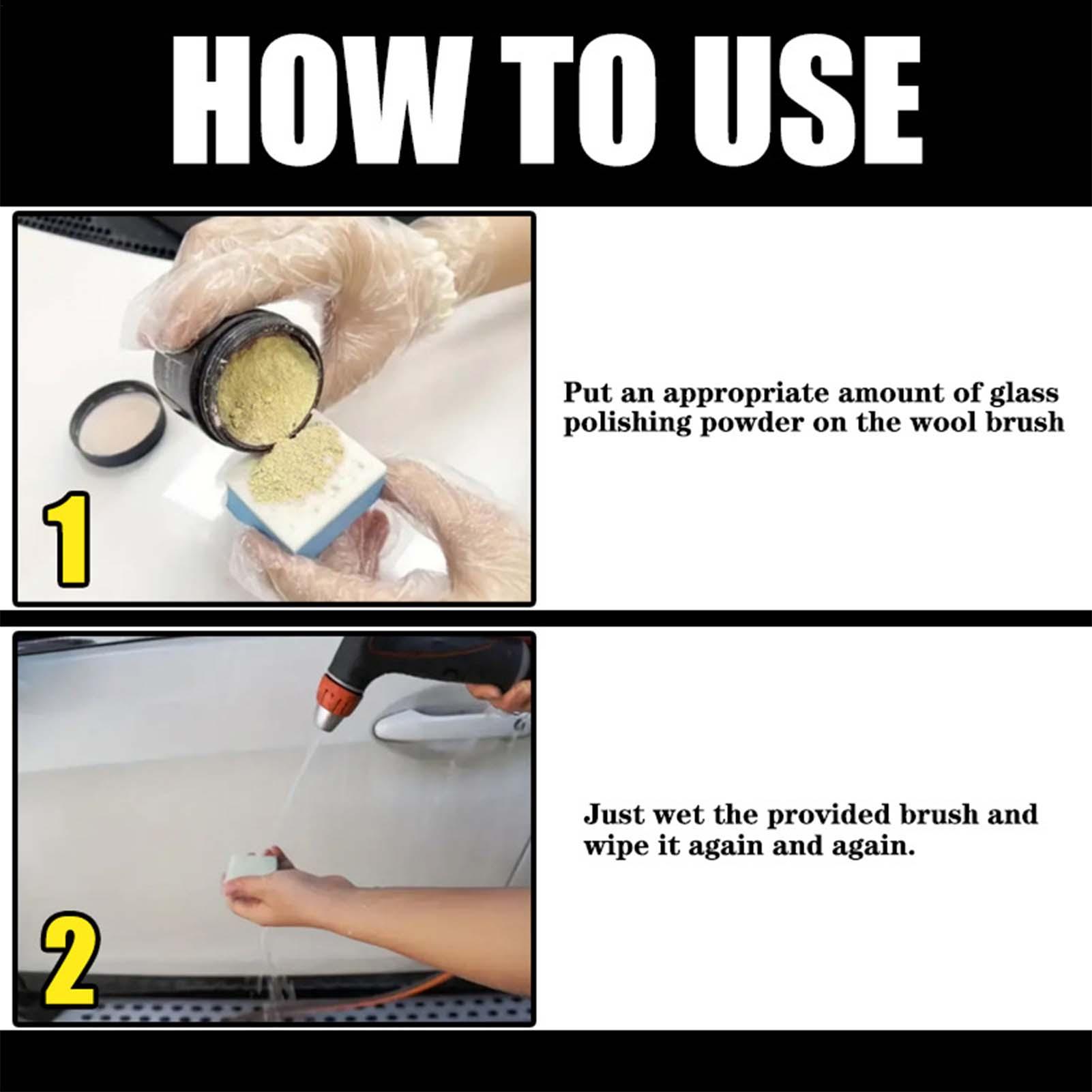 مسحوق أكسيد السيريوم لتلميع ال - مراجعة Glass Break Detector وسعره