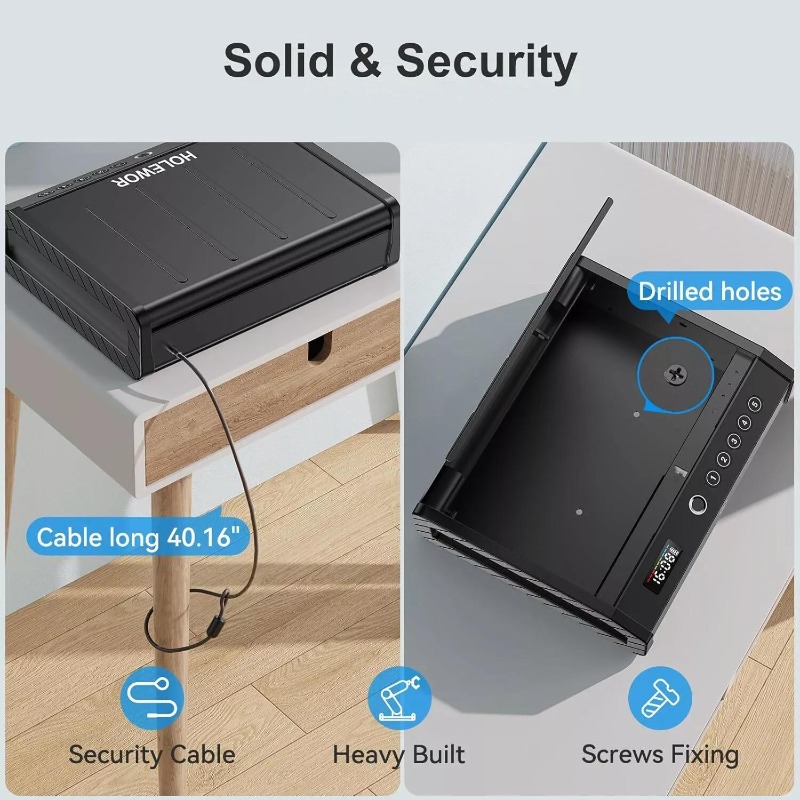صندوق أمان عالي الأمان مضاد لل - مراجعة Safe Box Digital وسعره