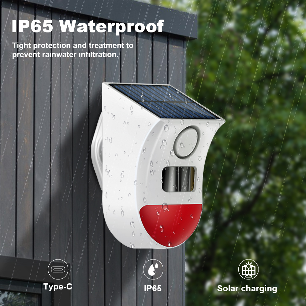 جهاز إنذار شمسي ذكي بتقنية واي - مراجعة Home Security Yard Sensors وسعره