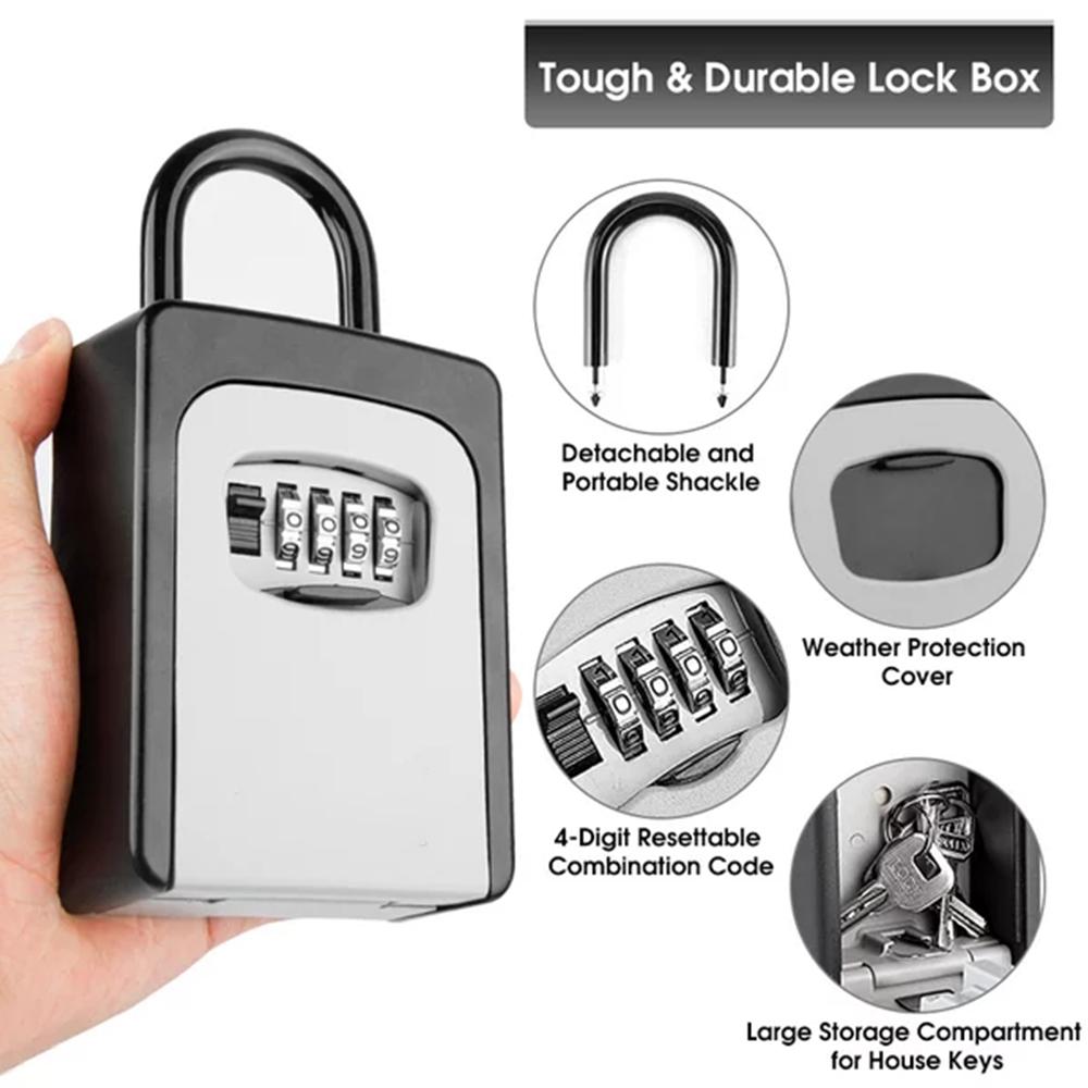 الحائط مفتاح صندوق تخزين المحم - مراجعة Safe Box Digital وسعره