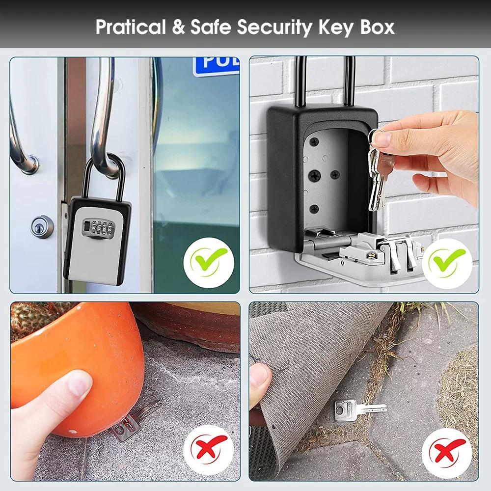 صندوق تخزين مفاتيح مثبت على ال - مراجعة Safe Box Digital وسعره
