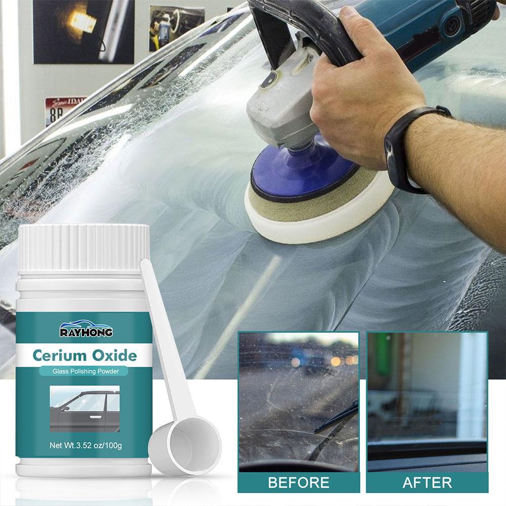 100 جرام مسحوق تلميع الزجاج لل - مراجعة Glass Break Detector وسعره