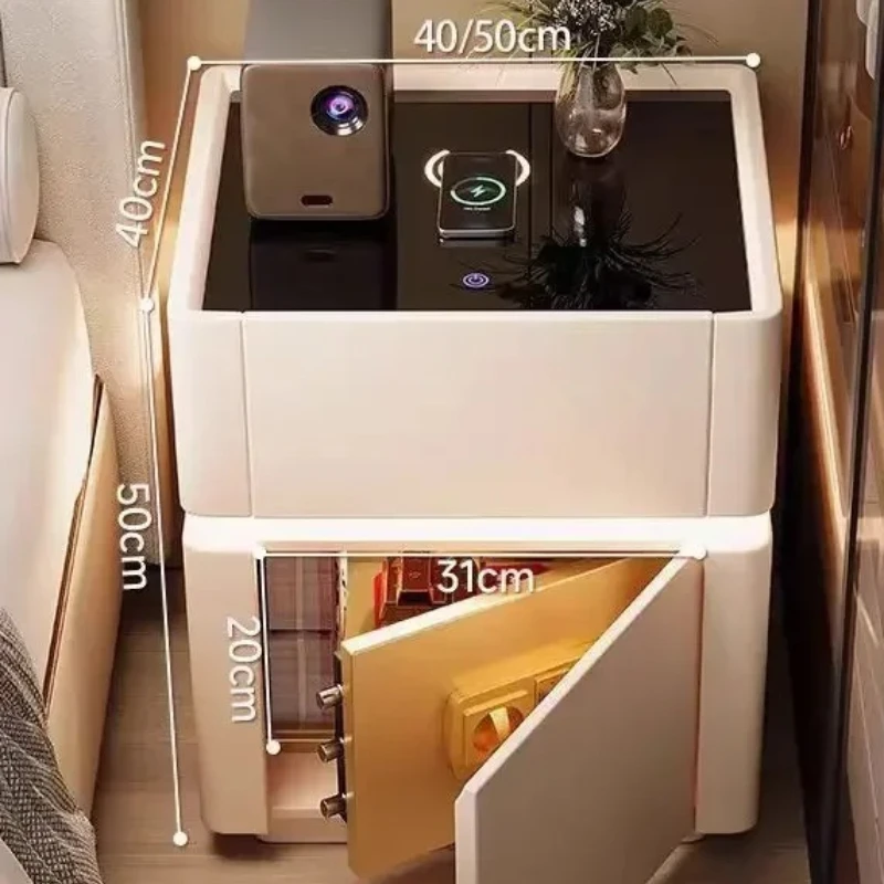طاولة جانبية للسرير متعددة الو - مراجعة Home Security Of America وسعره